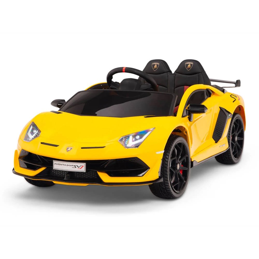 Электрический автомобиль Lamborghini SVJ (желтый, 12V) - HL328