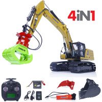 Радиоуправляемый экскаватор 4in1 HUINA с гидравлической системой 1:16 - K961-100S