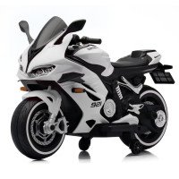 Детский электромотоцикл Ducati (12V, EVA, ручка газа, спидометр) - FT-921-WHITE
