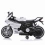 Детский электромотоцикл Ducati (12V, EVA, ручка газа, спидометр) - FT-821-WHITE
