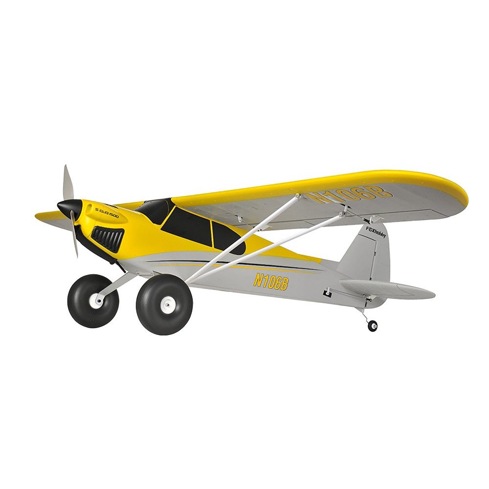 Радиоуправляемый самолет S Cub 1500mm Yellow RTF + Flight Controller - TOP126E
