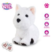 Радиоуправляемая плюшевая собака (28 см, сенсор) - BBS-01