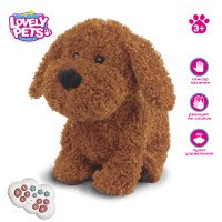 Радиоуправляемая плюшевая собака (28 см, сенсор) - BBS-03