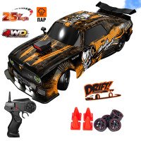 Радиоуправляемая машина для дрифта HB Ford Mustang (4WD, свет, пар, акб, 1:16) - SC16A17