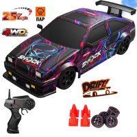 Радиоуправляемая машина для дрифта HB Toyota AE86 (4WD, свет, пар, акб, 1:16) - SC16A15