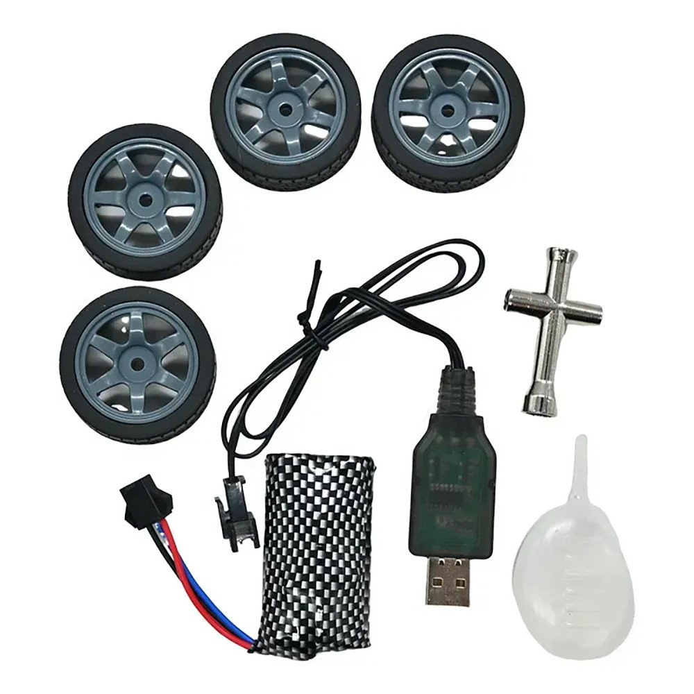 Радиоуправляемая машина для дрифта HB Toyota AE86 (4WD, свет, пар, акб, 1:16) - SC16A15