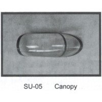 Капот красный Dynam - SU-05-red