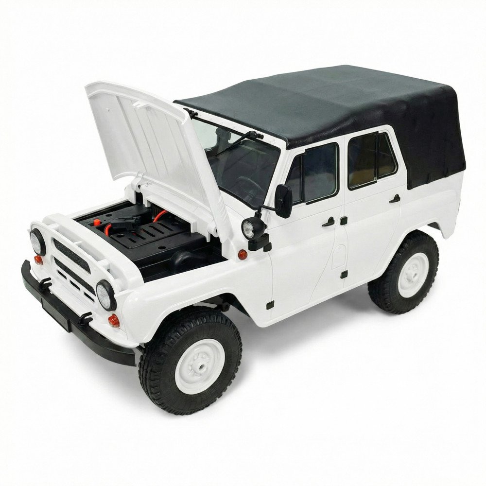 Радиоуправляемая машина УАЗ 469 белый 1:12 - WPLC94-WHITE