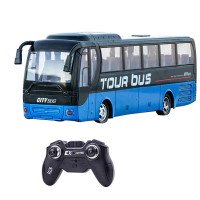 Радиоуправляемый автобус (синий) - 666-699LA-BLUE
