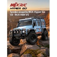 Радиоуправляемый краулер MJX Hyper Go 1/8 Трофи модель - MJX H8H V5