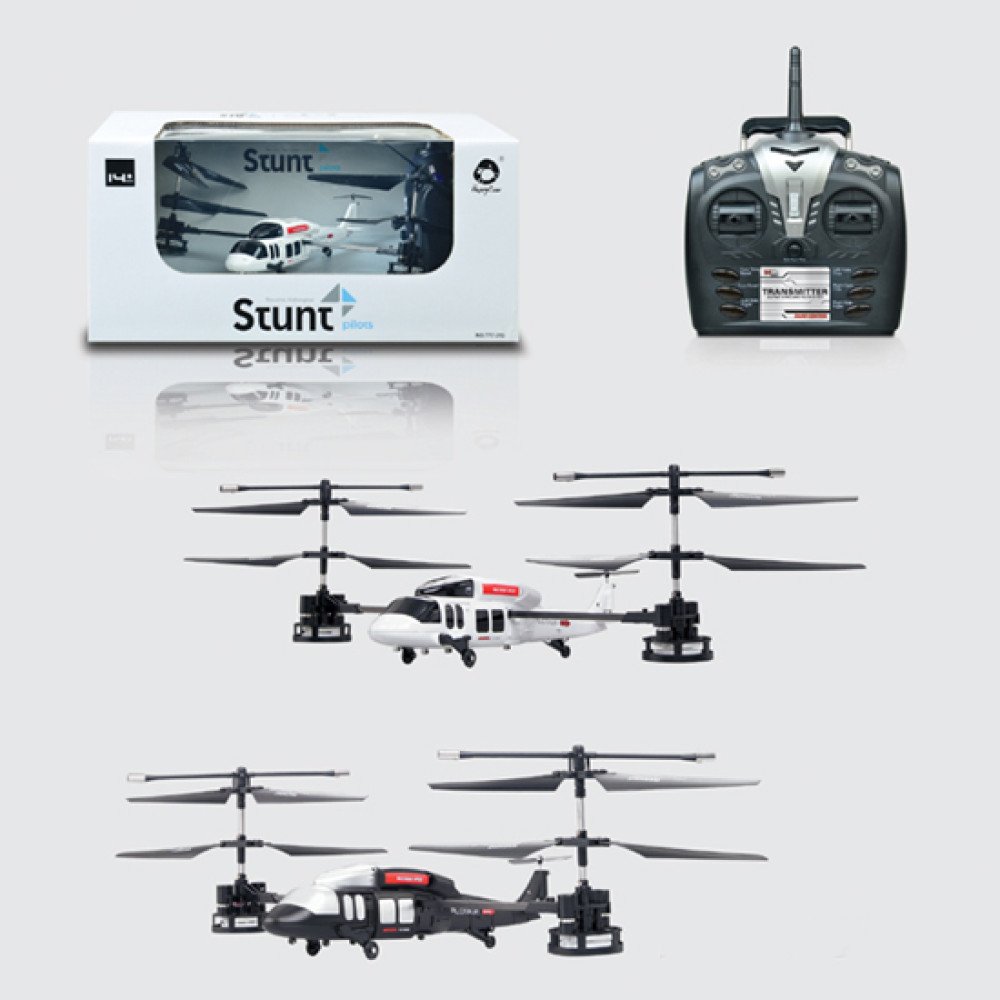 Радиоуправляемый вертолет-перевертыш Happy Cow Stunt Pilot - 777-313