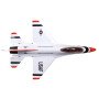 Радиоуправляемый самолет Dynam F-16 Falcon Thunderbirds PNP 2.4G - DY8932