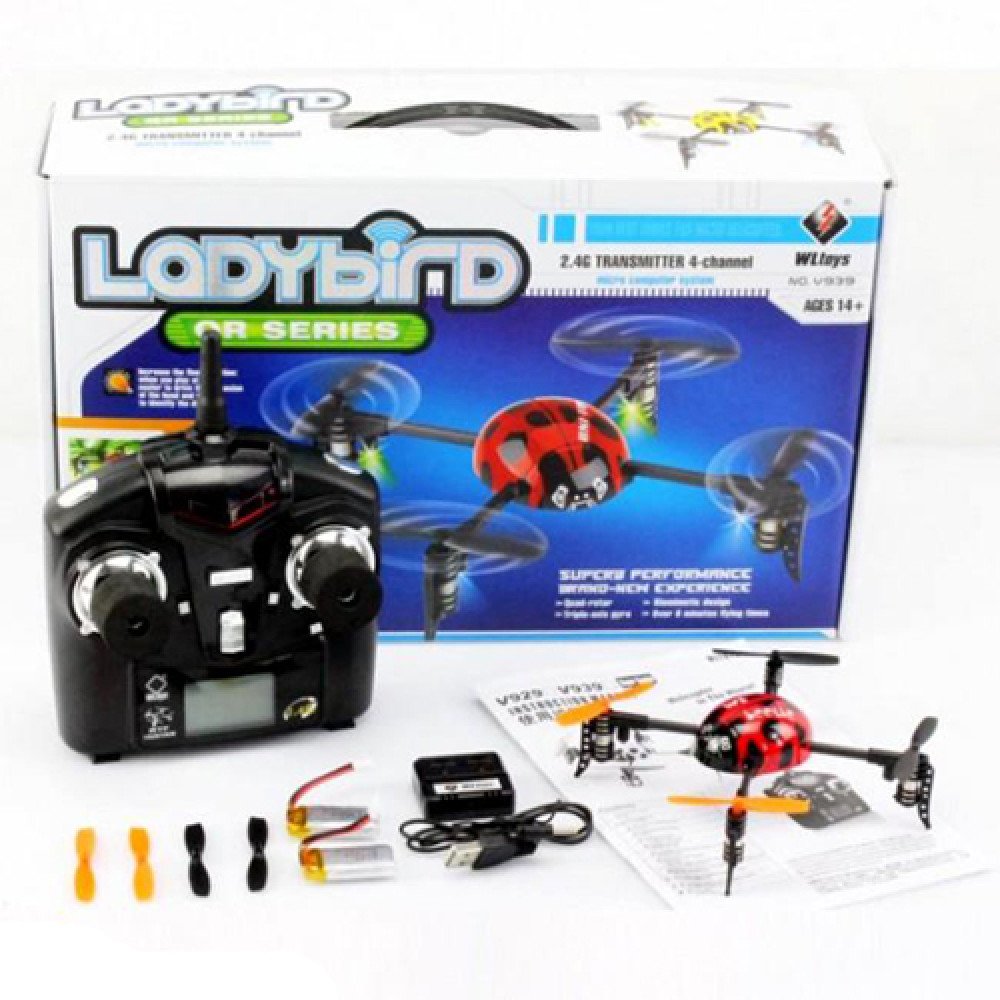 Радиоуправляемый квадрокоптер WL toys V939 
