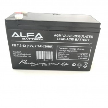 Аккумулятор Alfa Battery 12V 7.2 Ah