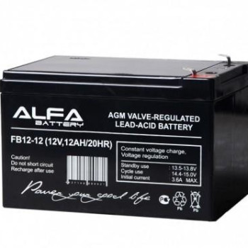 Аккумулятор Alfa Battery 12V 12Ah