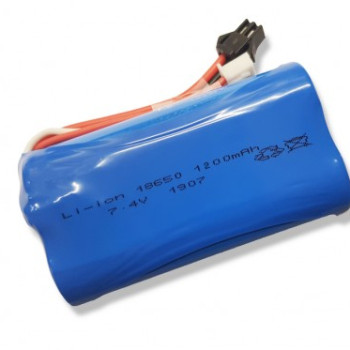 Аккумулятор 14500 Li-Ion 7.4v 1200mah ICR разъем YP