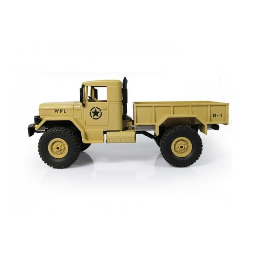 Радиоуправляемая машина WPL военный грузовик масштаб 1:16 + акб 2.4G