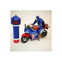 Радиоуправляемый мотоцикл 2.4G С гироскопом Yongxiang Toys 8897-202A