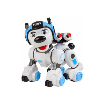 Радиоуправляемая интеллектуальная собака-робот Crazon (ИК-управление) Create Toys CR-1901-BLUE