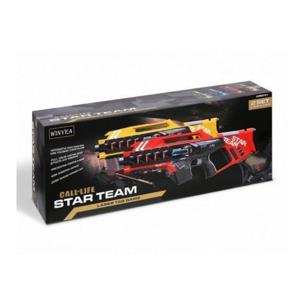 Набор для лазертага Winyea Call of Life Star-Team (2 автомата)