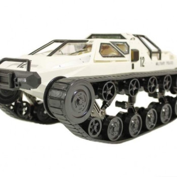 Радиоуправляемый вездеход Military Police (белый) RTR масштаб 1:12 2.4G Heng Long G2061-1