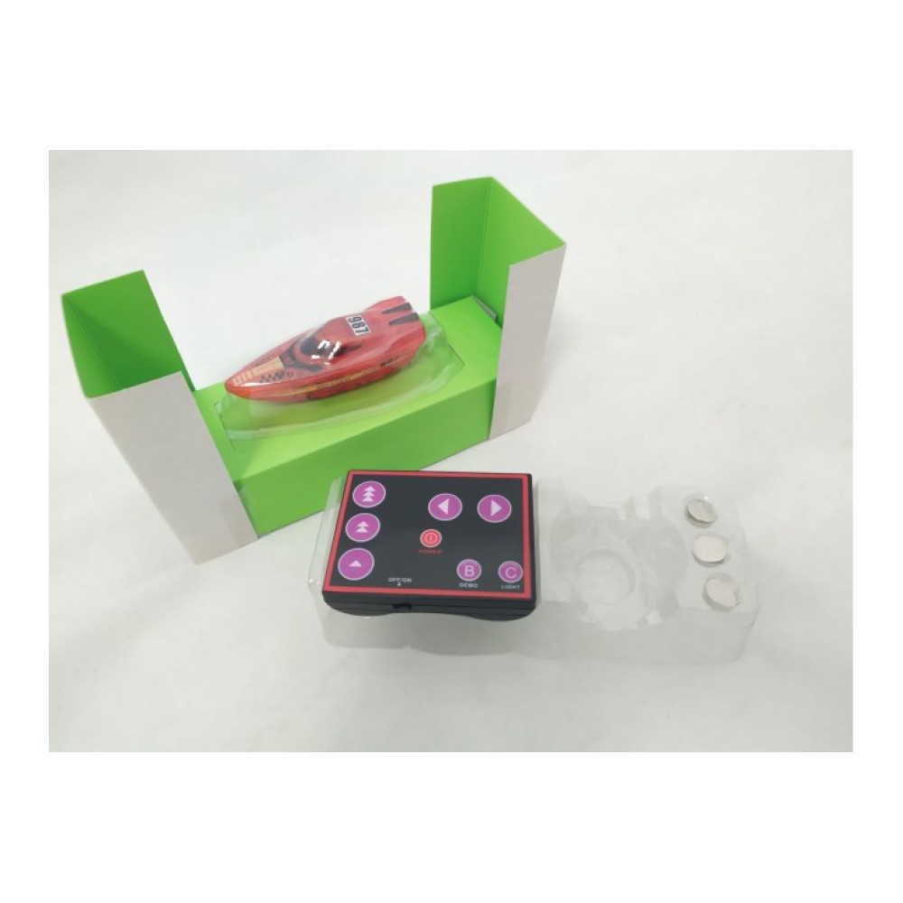 Радиоуправляемый мини-катер Happy Cow RC987-RED