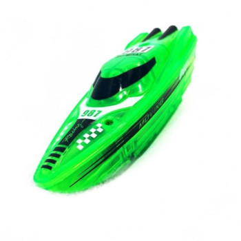 Радиоуправляемый мини-катер Happy Cow RC987-Green