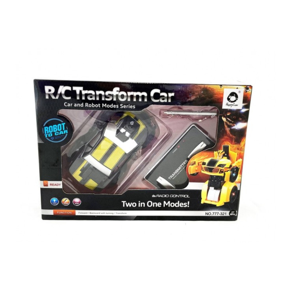 Радиоуправляемая мини машина-трансформер 1:24