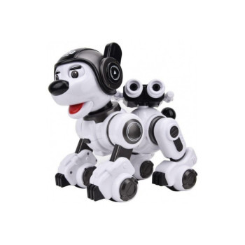 Радиоуправляемая интеллектуальная собака-робот Crazon (ИК-управление) Create Toys CR-1901-BLACK