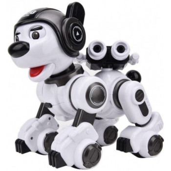 Радиоуправляемая интеллектуальная собака-робот Crazon (ИК-управление) Create Toys CR-1901-BLACK