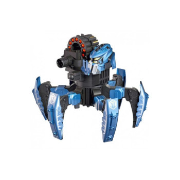 Робот-паук 2.4G стреляет пулями и дисками Wow Stuff 9007-1-BLUE