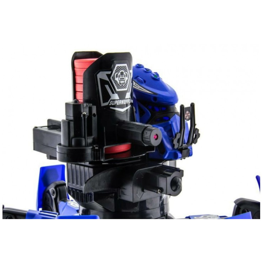 Робот-паук 2.4G стреляет пулями и дисками Wow Stuff 9007-1-BLUE