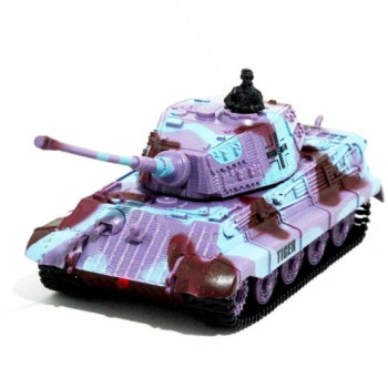Радиоуправляемый микро танк King Tiger 2203 в масштабе 1:72, частота 2.4Ghz Meixin 2203-2