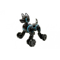 Робот собака-перевертыш Dog с пультом в виде наручных часов CS Toys 666-800A-BLACK