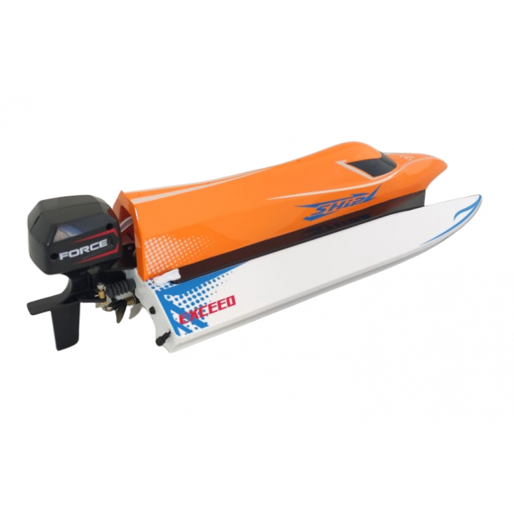 Радиоуправляемый катер Brushless RTR 2.4G (45км/ч) WL915-A-ORANGE