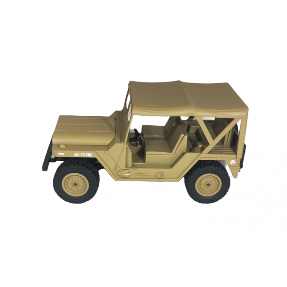 Радиоуправляемый Jeep 1:14 US M151 4WD 1:14 2.4G BG1522-YELLOW