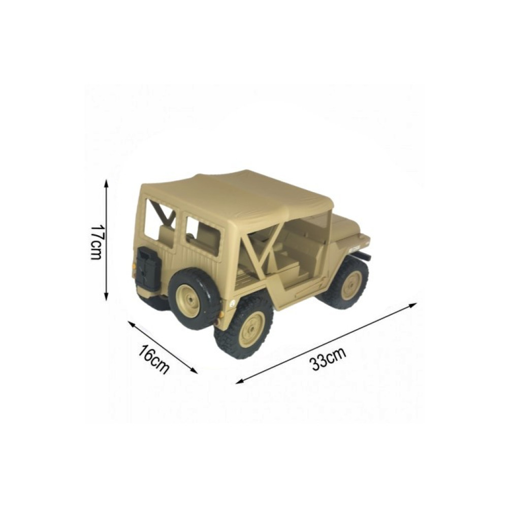 Радиоуправляемый Jeep 1:14 US M151 4WD 1:14 2.4G BG1522-YELLOW