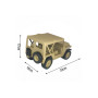 Радиоуправляемый Jeep 1:14 US M151 4WD 1:14 2.4G BG1522-YELLOW