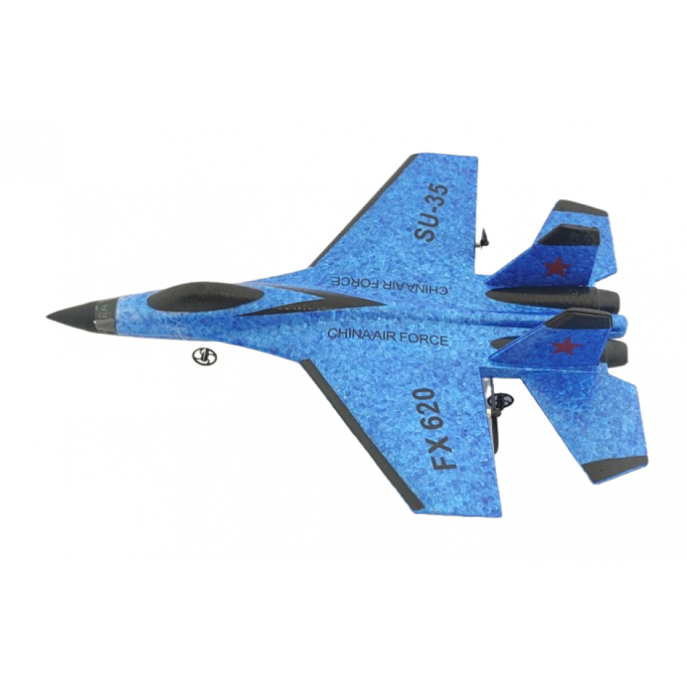 Радиоуправляемый самолет SU-35 (EPP) 2.4G FX620-BLUE