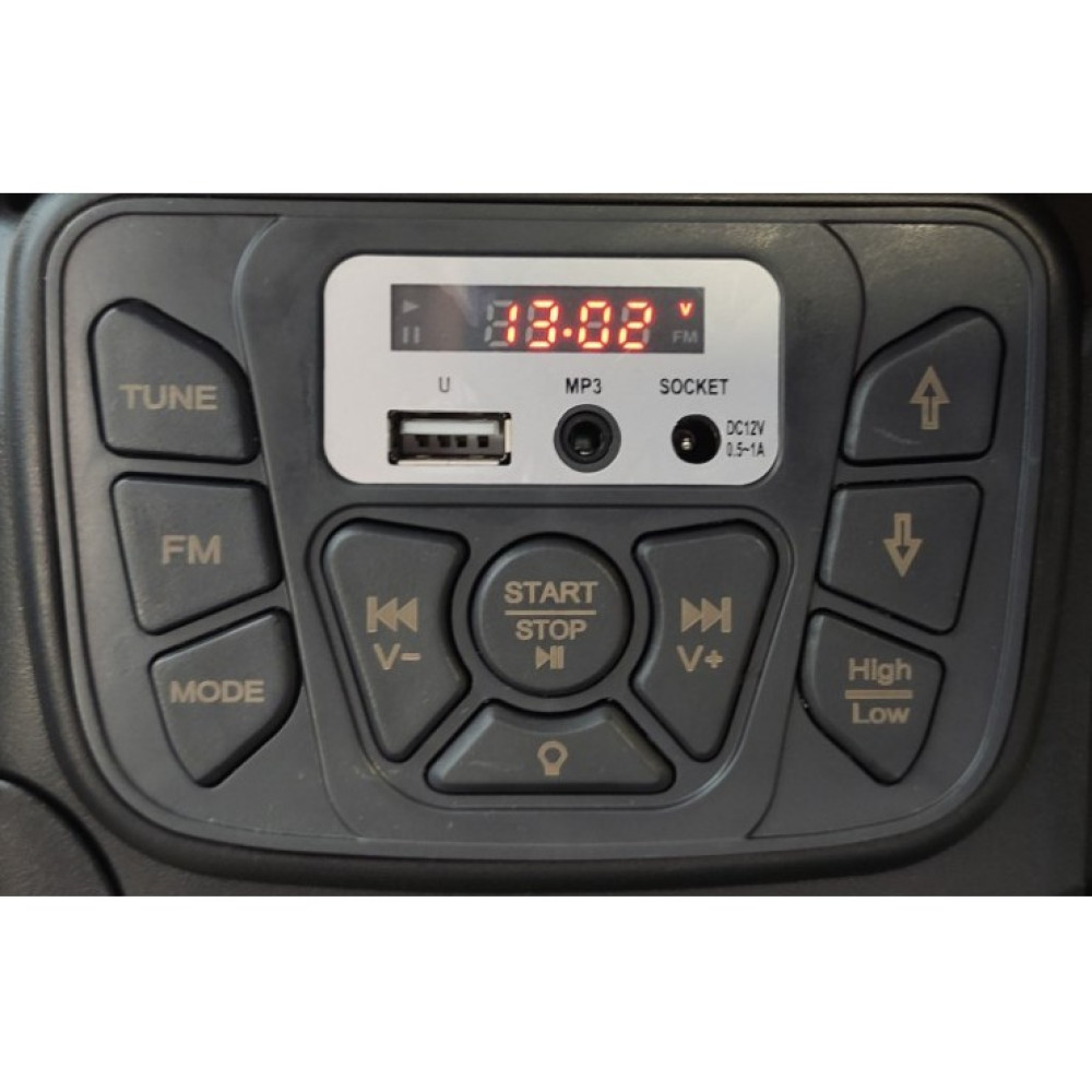 Детский электромобиль джип BDM0926-JEEP-BLACK, черный