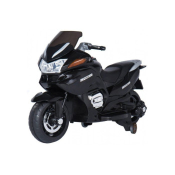 Детский электромотоцикл HZB-118, цвет черный