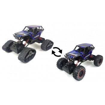 Джип внедорожник на пульте управления 2 в 1 (Колеса и гусеницы в комплекте)