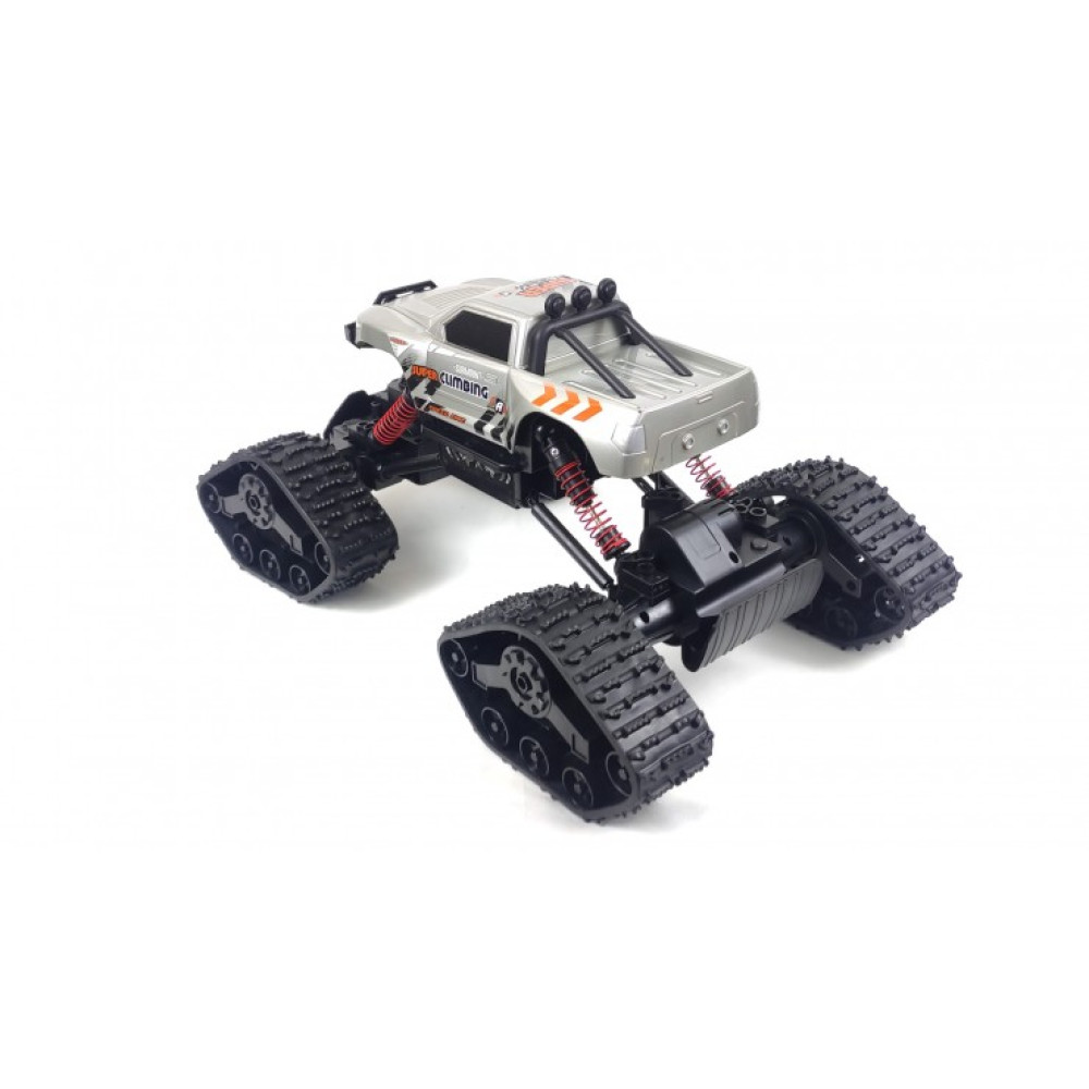 Джип внедорожник на пульте управления 2 в 1 (Колеса и гусеницы в комплекте)