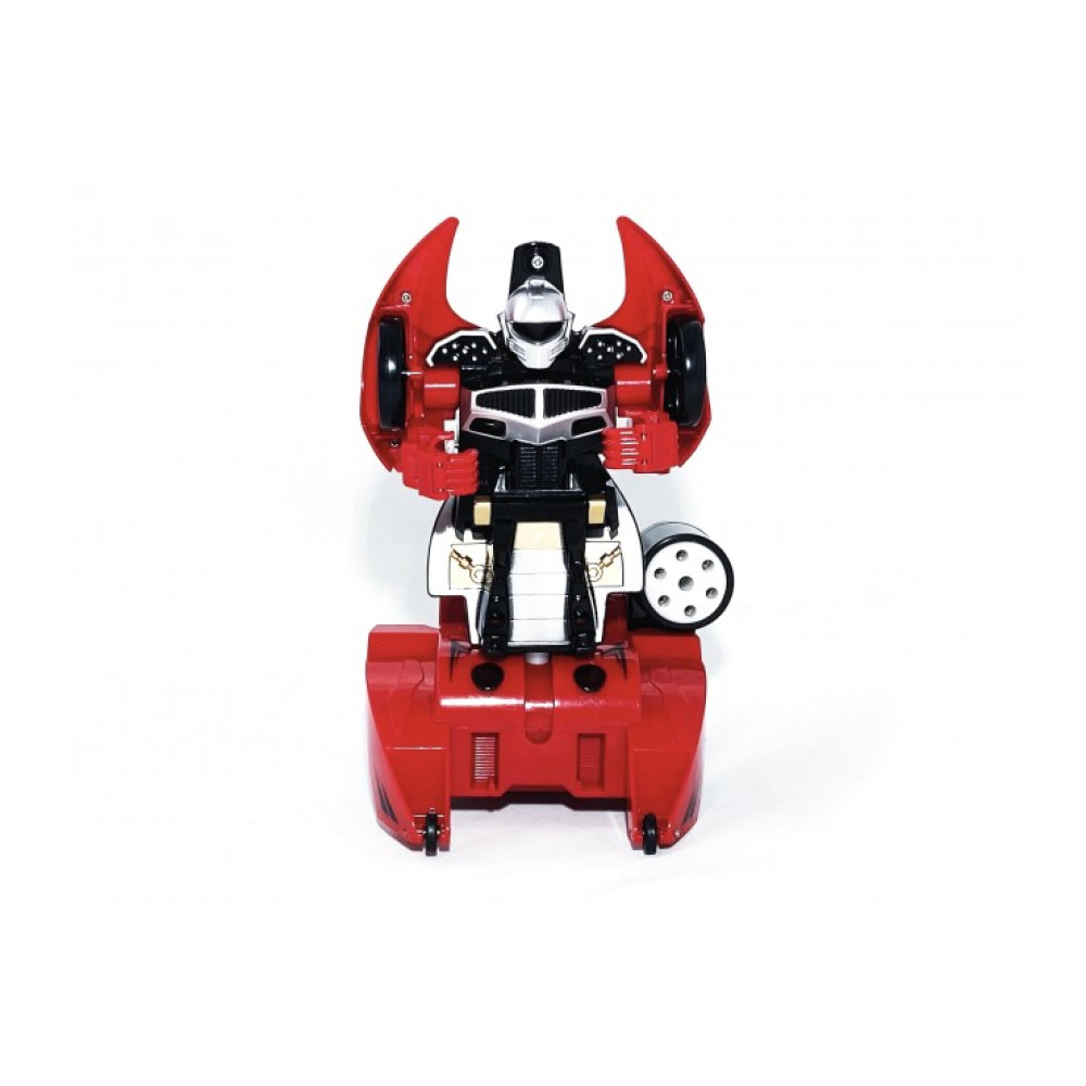 Робот трансформер на пульте управления (Световые и звуковые эффекты, стреляет ракетами) 777-339-RED