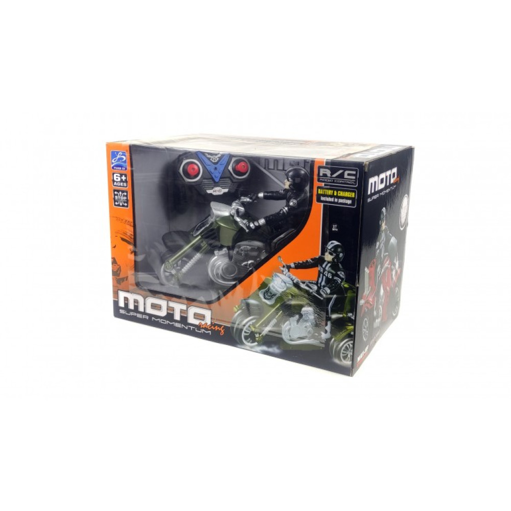 Радиоуправляемый мотоцикл Moto Super Momentum (30 см, свет фар)