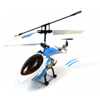 Радиоуправляемый вертолет Gyro JiaYuan Whirly Bird 1687A-2-BLUE