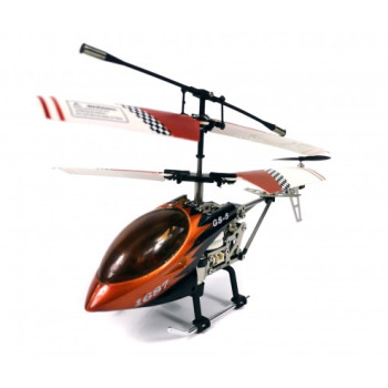 Радиоуправляемый вертолет Gyro JiaYuan Whirly Bird 1687A-2-ORANGE