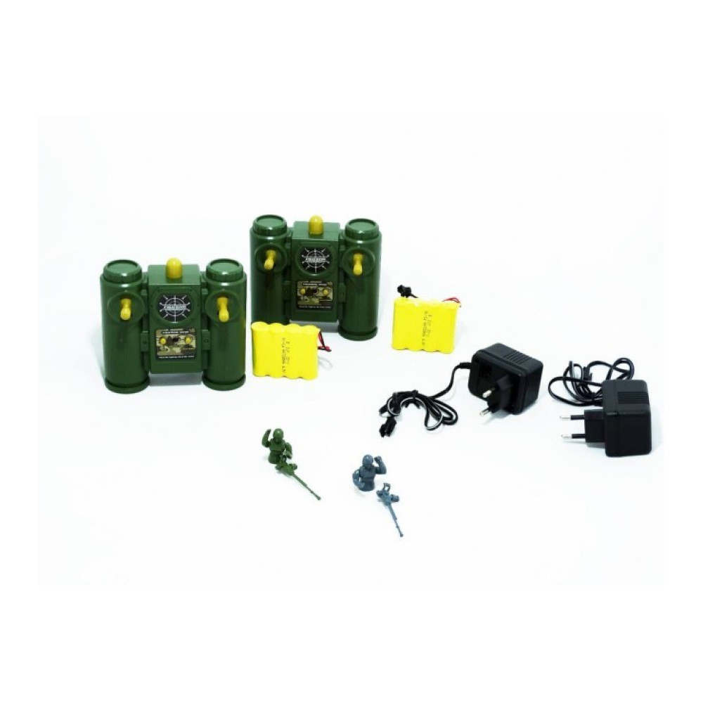 Радиоуправляемый танковый бой ZEGAN (2 танка, 2.4G, 1:28) ZG-820