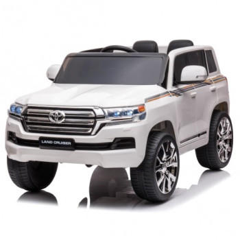 Детский электромобиль Toyota Land Cruiser JJ2022-WHITE белый