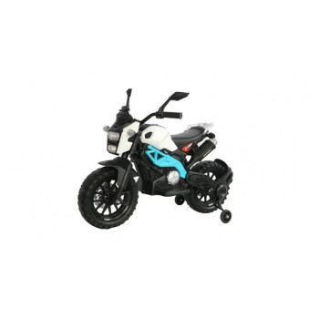 Детский мотоцикл Harley Davidson DLS01-BLUE-WHITE Jiajia